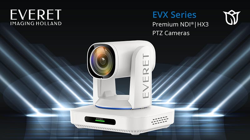 Everet EVX230 with NewTek NDI, Skaarhoj control system, and vMix software is a winning combination